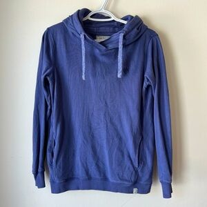 FatFace Blue Pullover Hoodie Women’s Small British Casual Comfy Sweatshirt